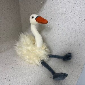 Jellycat Evelyn Swan Jellycat Swan Bird Plush Toy RARE Sold Out